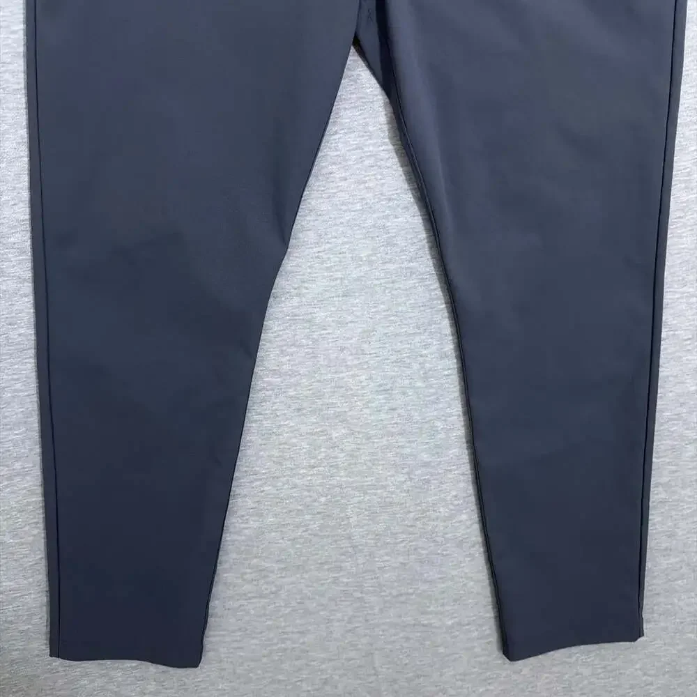 Public Rec Men's Size 36/34 Gray Work Day Slim Straight Fit Tech Pants